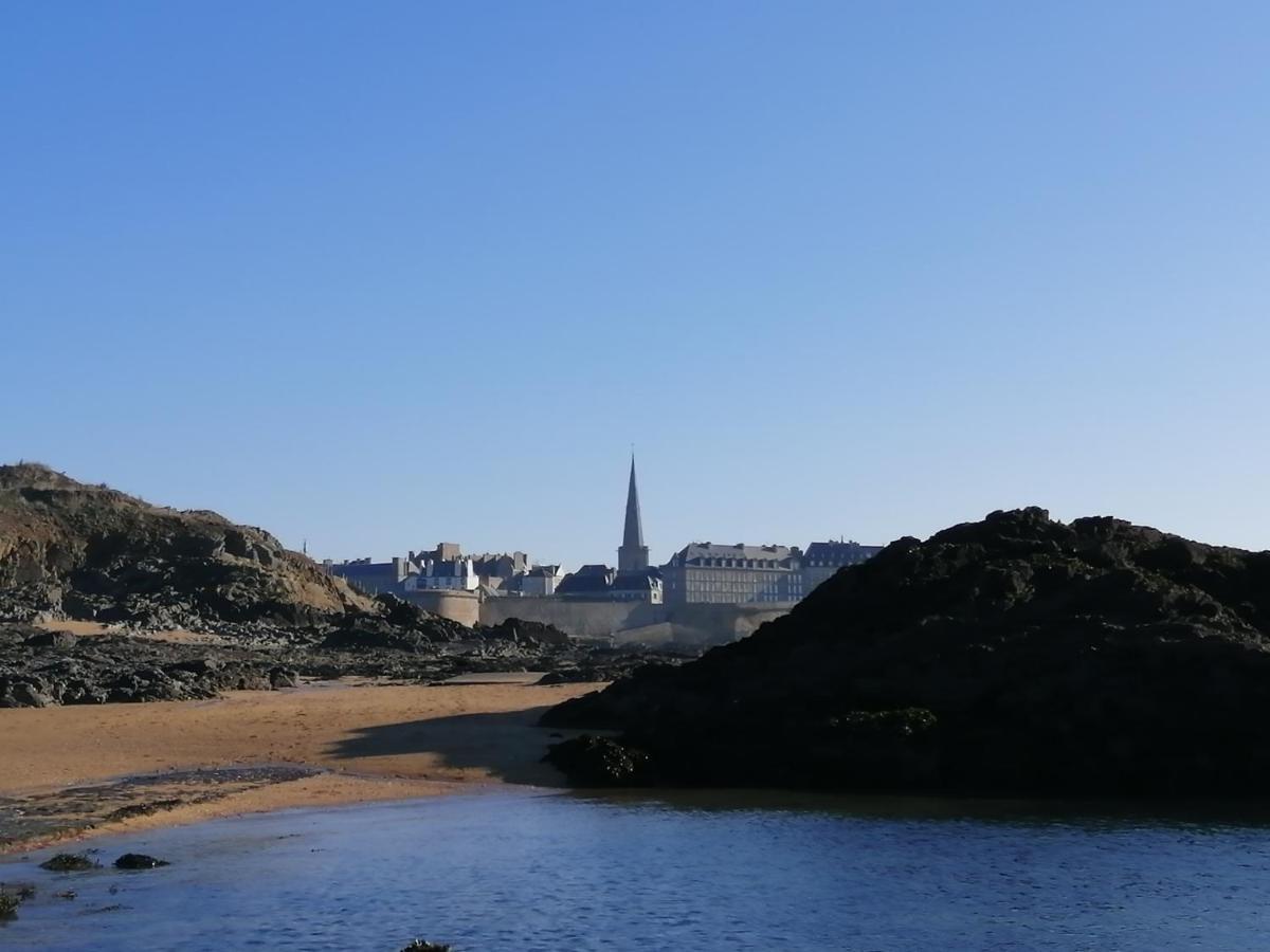 Appartement Saint-Malo 800m de la plage Extérieur photo
